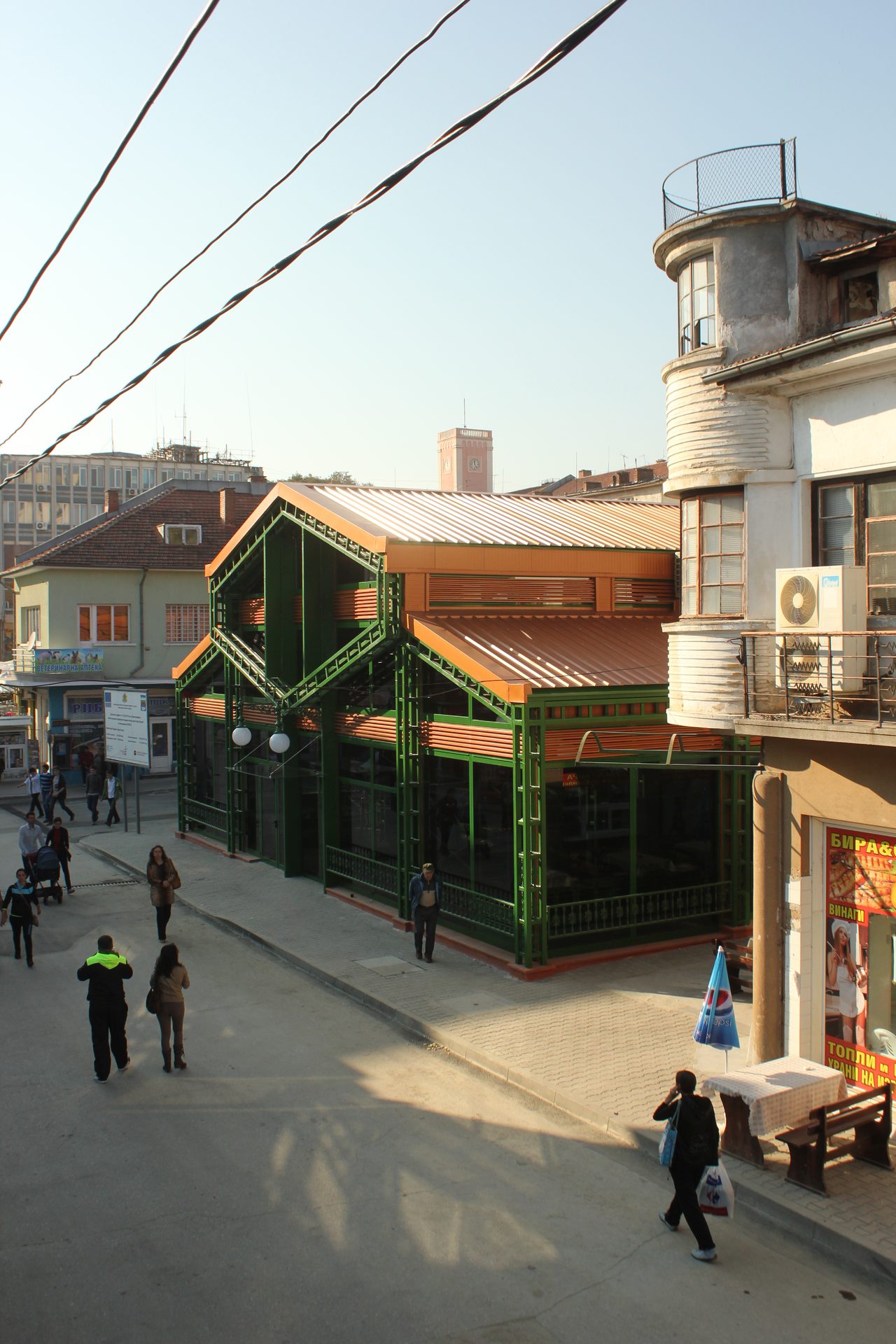 ЦЕНТРАЛЕН ГРАДСКИ ПАЗАР, ГР. СТАРА ЗАГОРА – екстериор